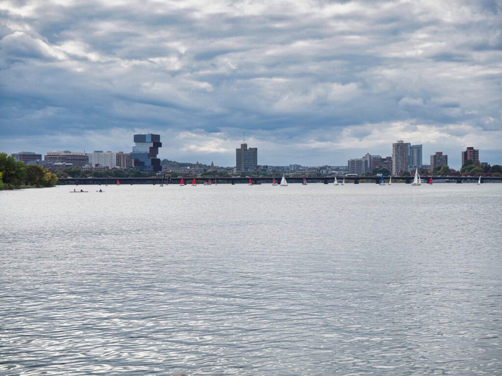 Sails on the Charles